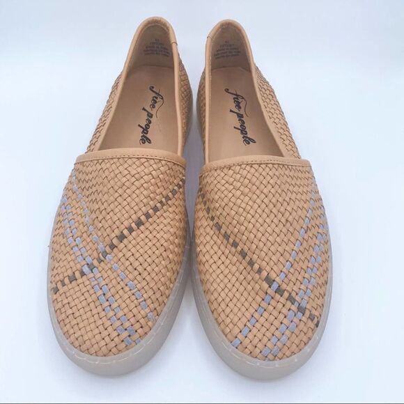 ~Free People Leather Slip On Sneaker Women’s NWOB 41 - Picture 3 of 6